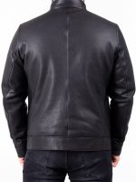 Mens Genuine Leather Biker Jacket