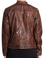 Men’s Rustic Biker Leather Jacket