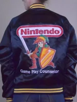 Nintendo Game Conuselor Bomber Jacket