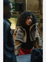 Power Book II Ghost S03 Effie Morales Cropped Jacket