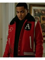 Power Book II Ghost S03 Tariq St. Patrick Red Jacket