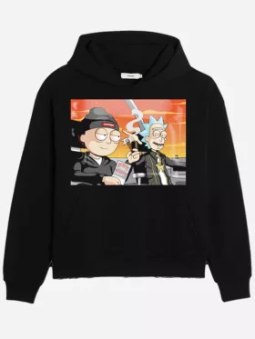 Rick and Morty Pullover Hoodie