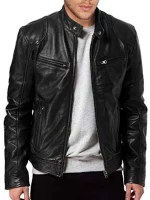 Steve Rogers Avengers Endgame Biker Leather Jacket