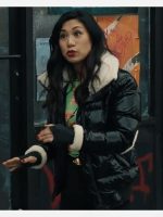 The Equalizer Liza Lapira Puffer Jacket