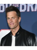 80 for Brady Tom Brady Leather Jacket