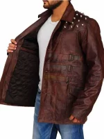 WWE Bray Wyatt Brown Leather Jacket