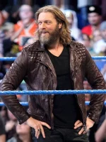 WWE Superstar Edge Brown Leather Jacket