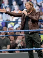 WWE Superstar Edge Brown Leather Jacket