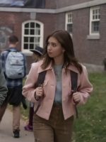 Hocus Pocus 2 Lilia Buckingham Light Pink Jacket