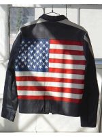 Selena Gomez American Flag Jacket