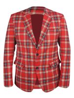 Red Tartan Plaid Jacket