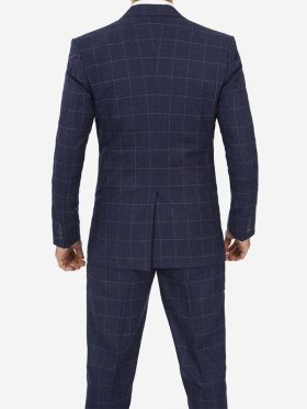 Notch Lapel Shelby Blue Suit