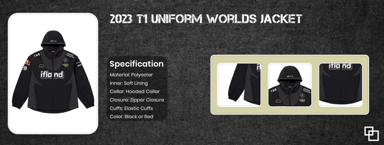 2023 T1 Uniform Worlds Jacket