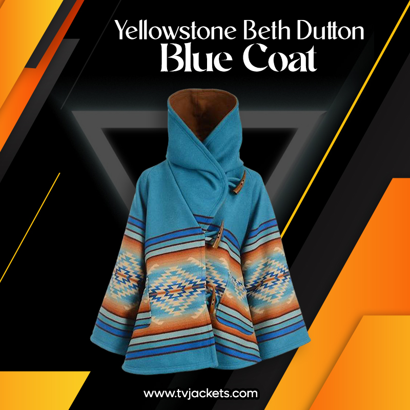 Yellowstone Beth Dutton Blue Coat