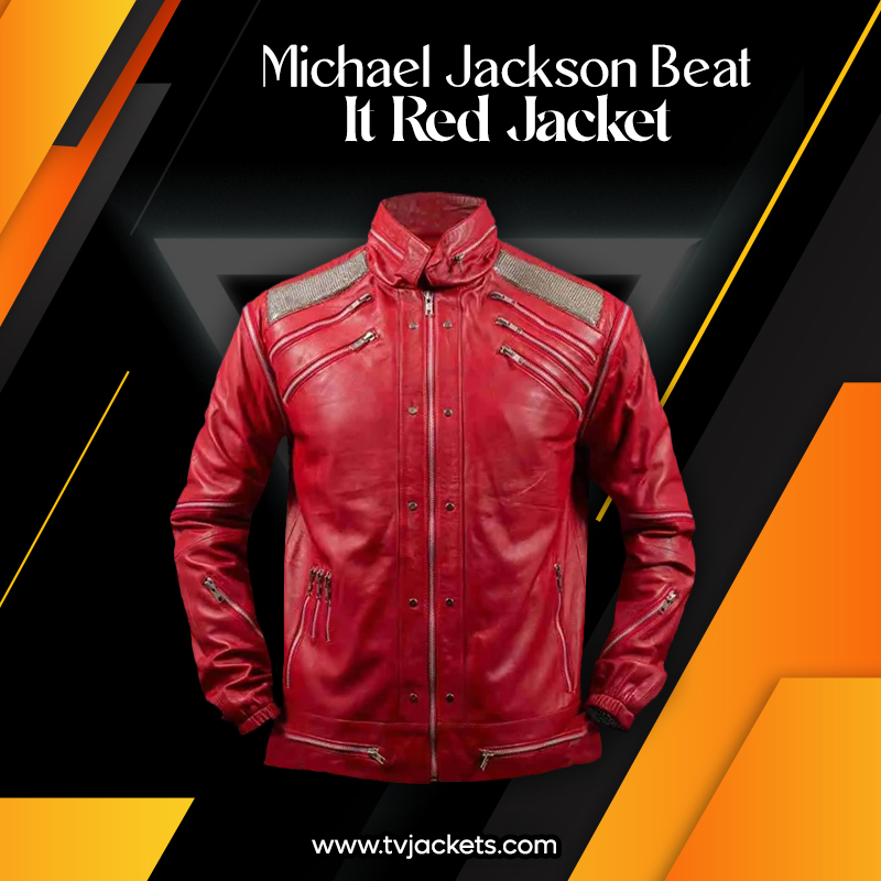 Michael Jackson Beat It Red Jacket