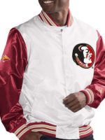 Florida State Seminoles Starter The Rookie Satin Jacket