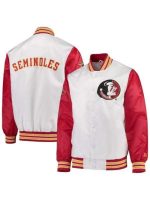 Florida State Seminoles Starter The Rookie Satin Jacket