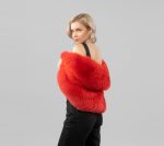 Fox Fur Cape For Women