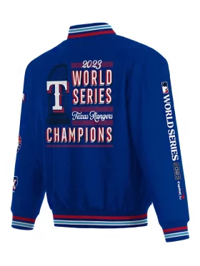 World Series Texas Rangers Champions Jacket