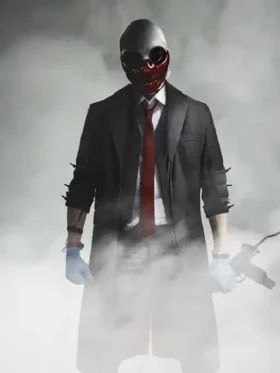 Payday 3 Wolf Ulf Black Costume Coat