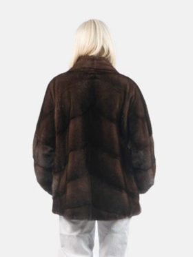 Short Mink Fur Jacket For Women