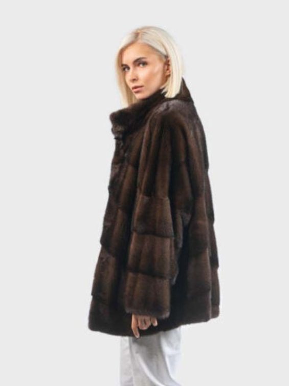 Short Mink Fur Jacket For Women