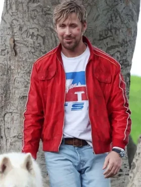 The Fall Guy 2024 Ryan Gosling Red Jacket