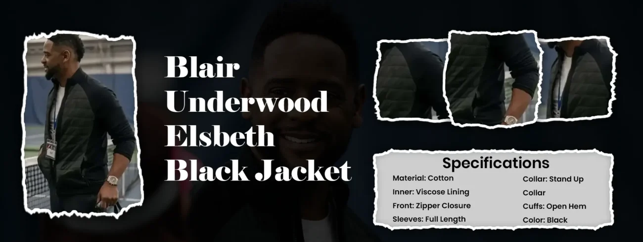 Blair Underwood Elsbeth Black Jacket