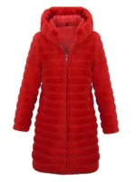 Elsbeth Carrie Preston Hooded Puffer Fur Coat