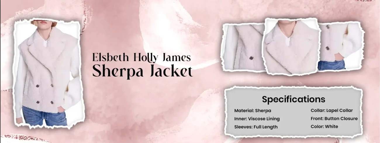 Elsbeth Holly James Sherpa Jacket