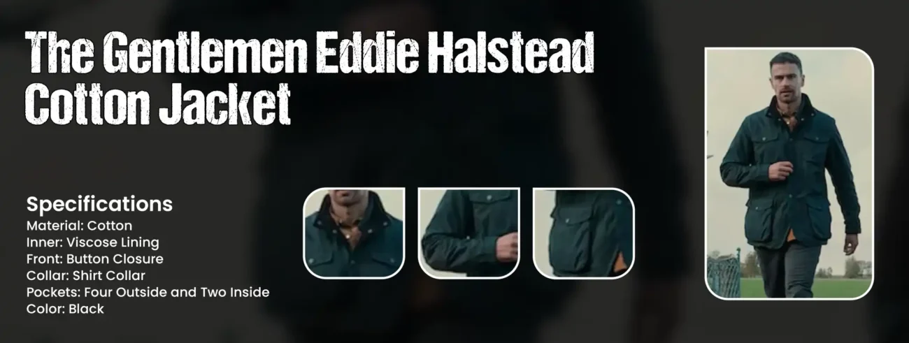 The Gentlemen Eddie Halstead Cotton Jacket 